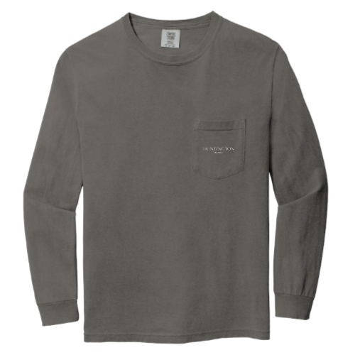 Huntington Homes Long Sleeve Pocket T-Shirt