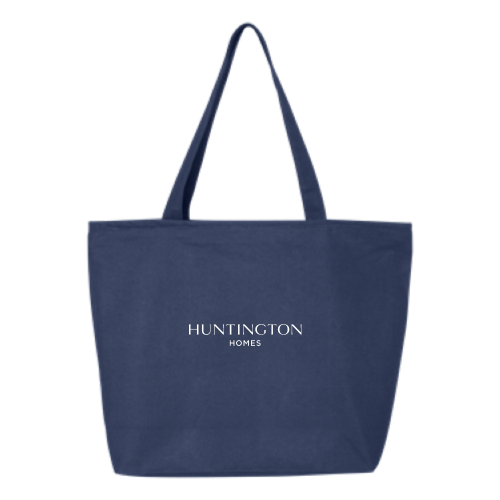Huntington Homes 24.5L Canvas Zippered Tote v1