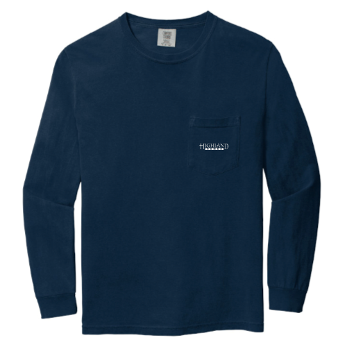 Highland Homes - Long Sleeve Pocket T-Shirt