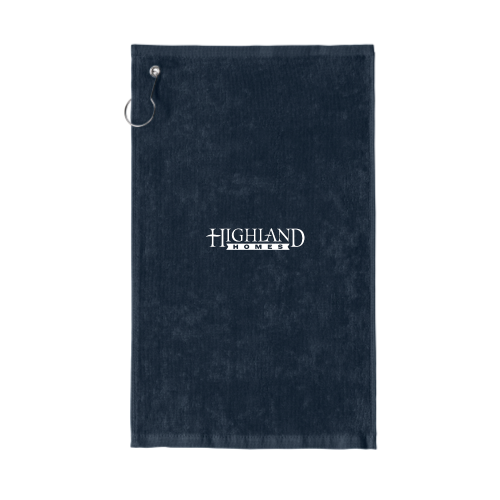 Highland Homes - Port Authority Grommeted Hemmed Towel
