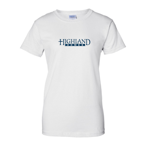 Highland Homes Ladies Gildan T Shirt
