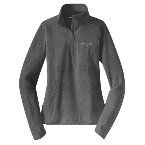 Huntington Homes Ladies Stretch Half Zip Pullover
