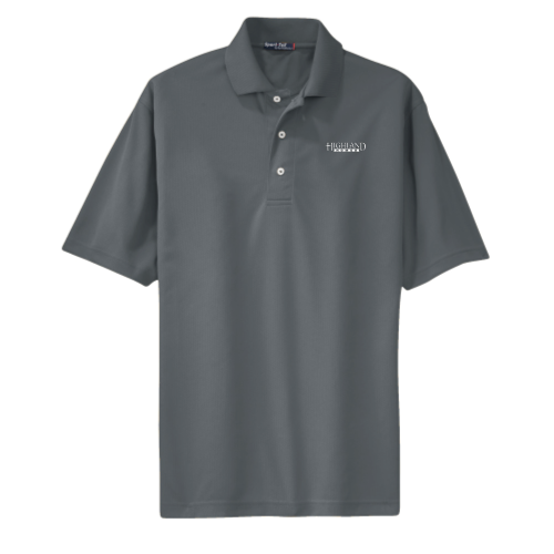 Highland Homes Mens Tall Dri Mesh Polo