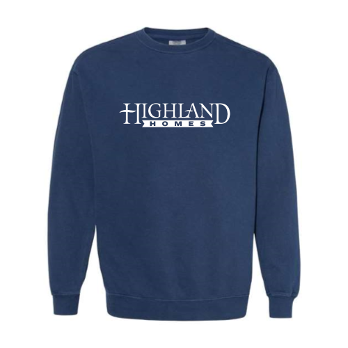 Highland Homes - Pigment-Dyed Crewneck Sweatshirt