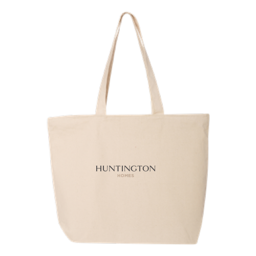 Huntington Homes 24.5L Canvas Zippered Tote v2