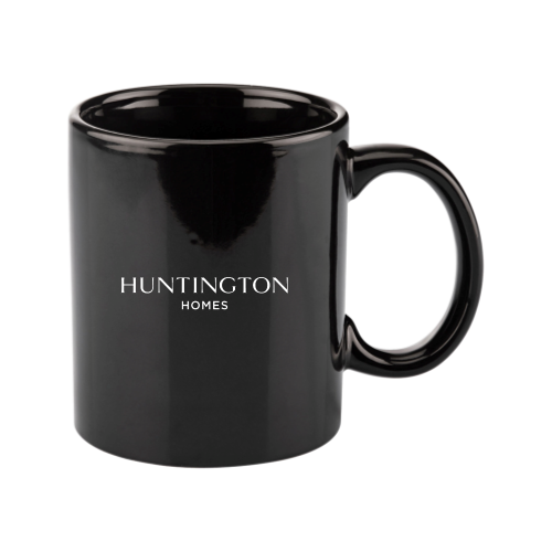 Huntington Homes 11oz Basic C Handle Ceramic Mug