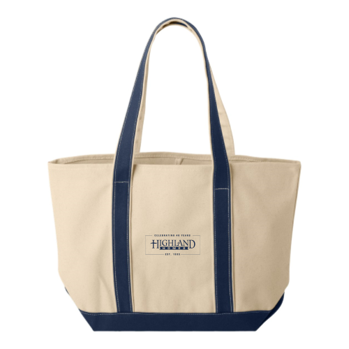 Highland Homes - 40th Anniversary Boater Tote Bag