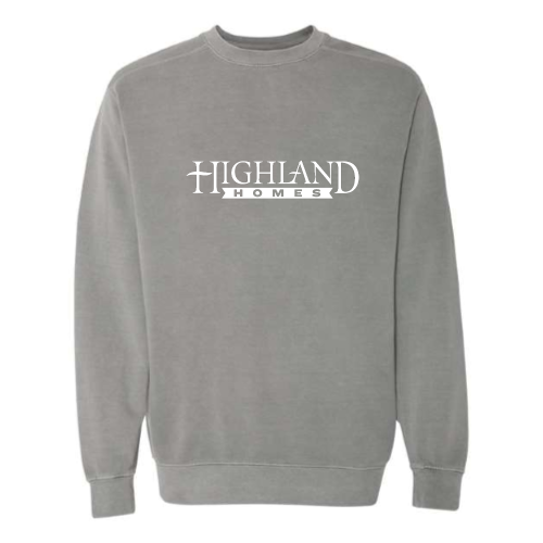 Highland Homes - Pigment-Dyed Crewneck Sweatshirt
