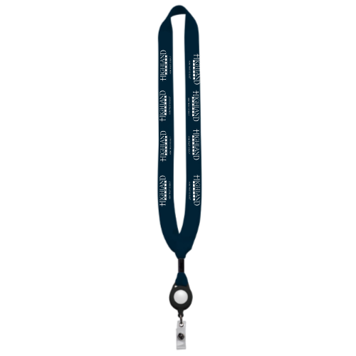 Highland Homes - Lanyard with Retractable Badge Clip