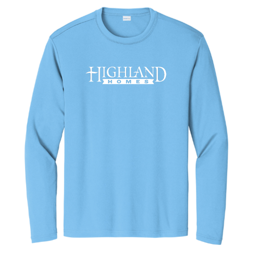 Highland Homes - Long Sleeve Performance T Shirt