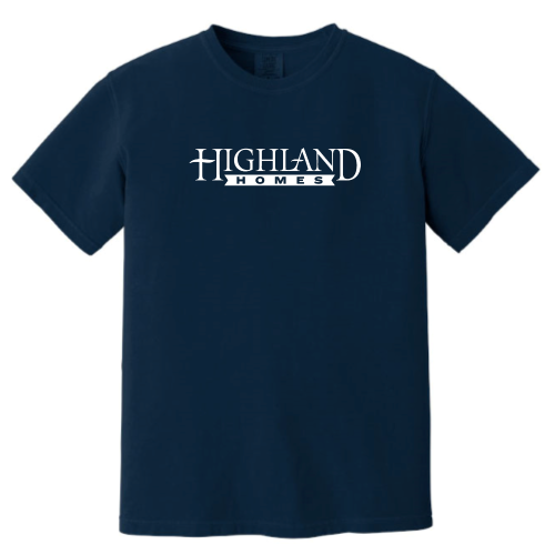 Highland Homes Comfort Colors - Garment-Dyed Heavyweight T-Shirt 1717