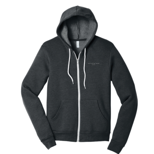 Huntington Homes Unisex Sponge Fleece Full-Zip Hooded Sweatshirt