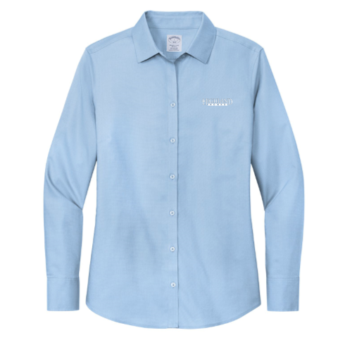 Highland Homes - Brooks Brothers Women's Wrinkle-Free Stretch Nailhead Shirt v1