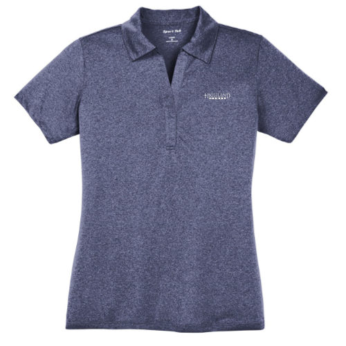 Highland Homes Ladies Heather Contender Polo