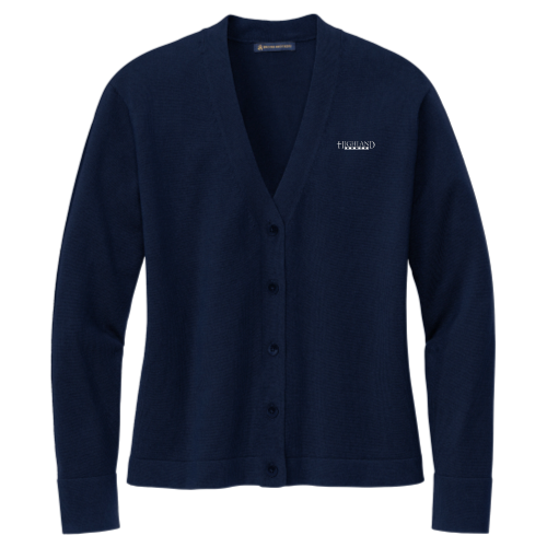 Highland Homes - Brooks Brothers Women's Cotton Stretch Cardigan Sweater v1