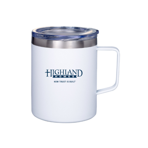 Highland Homes - Prime Line 12oz Vacuum Insulated Stainless Steel Coffee Mug