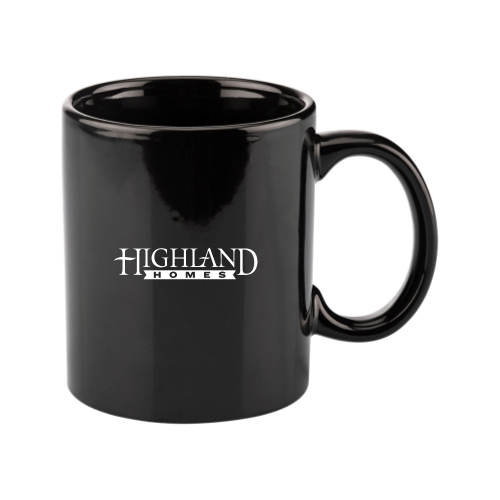 Highland Homes - 11oz Basic C Handle Ceramic Mug
