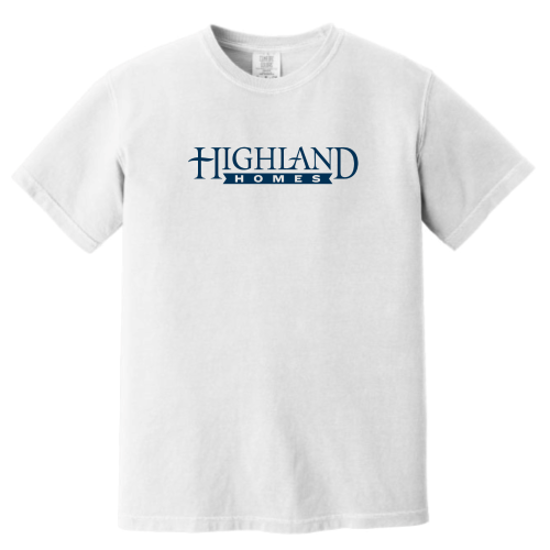 Highland Homes Comfort Colors - Garment-Dyed Heavyweight T-Shirt 1717