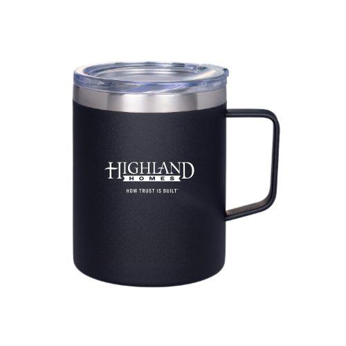Highland Homes - Prime Line 12oz Vacuum Insulated Stainless Steel Coffee Mug