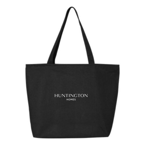 Huntington Homes 24.5L Canvas Zippered Tote v1