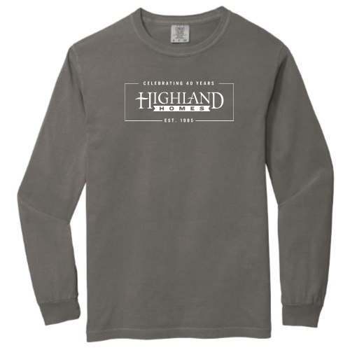 Highland Homes - 40th Anniversary Unisex Long Slee
