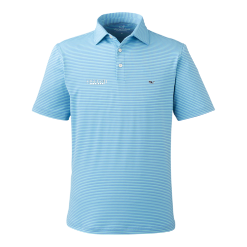 Highland Homes Vineyard Vines Mens Striped Polo