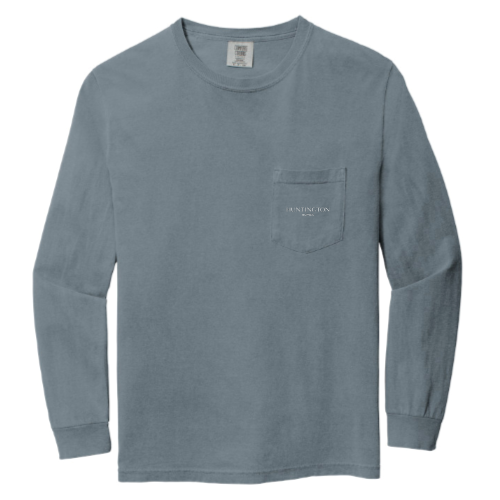 Huntington Homes Long Sleeve Pocket T-Shirt