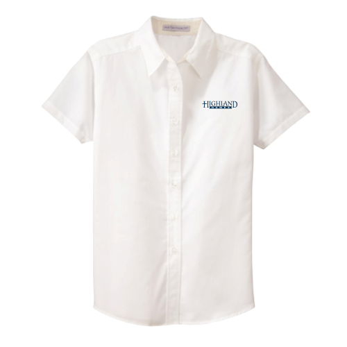 Highland Homes - Port Authority Ladies Short Sleeve Easy Care Shirt v2