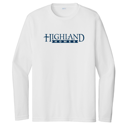 Highland Homes - Long Sleeve Performance T Shirt