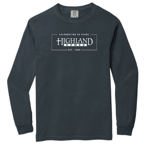 Highland Homes - 40th Anniversary Unisex Long Slee