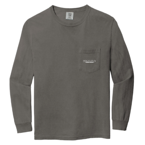 Highland Homes - Long Sleeve Pocket T-Shirt