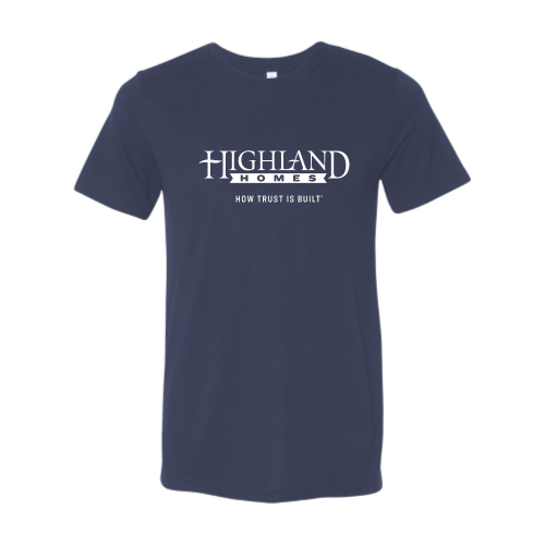 Highland Homes Triblend Unisex T Shirt