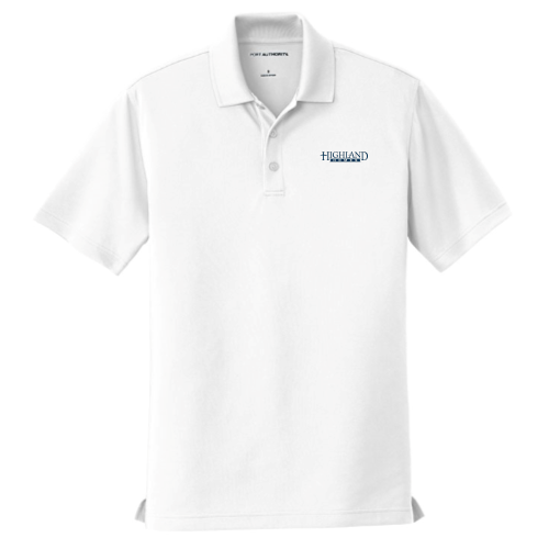 Highland Homes Mens Dry Zone UV Micro Mesh Polo - White Polo