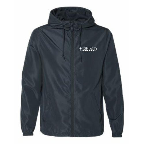 Highland Homes Unisex Full Zip Windbreaker