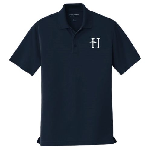 Highland Homes H Icon Mens Dry Zone UV Micro Mesh Polo - Navy