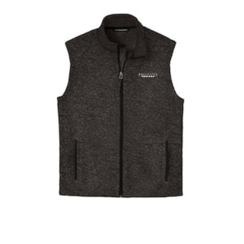 Highland Homes Unisex Sweater Fleece Vest