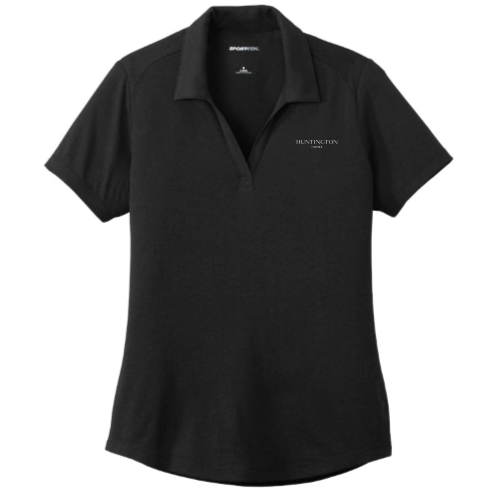 Huntington Homes Ladies Tri Blend Wicking Polo