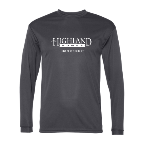 Highland Homes Mens/Unisex Performance Long Sleeve