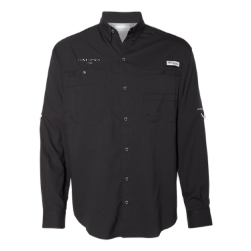 Huntington Homes Mens Columbia UV Button Up