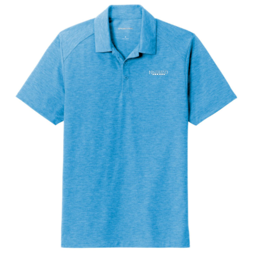 Highland Homes Mens Tri Blend Wicking Polo