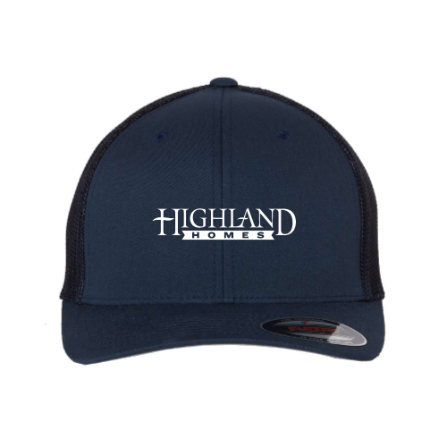 Highland Homes 6 Panel Flexfit Mesh back Cap