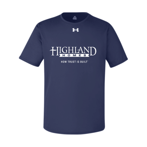 Highland Homes Unisex Under Armour Tech T Shirt