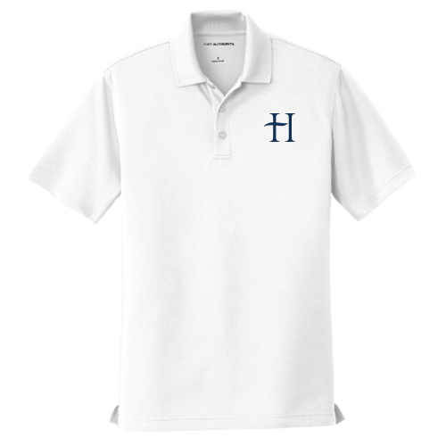 Highland Homes H Icon Mens Dry Zone UV Micro Mesh Polo - White