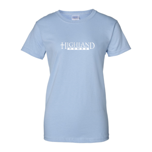 Highland Homes Ladies Gildan T Shirt