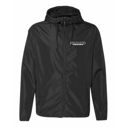 Highland Homes Unisex Full Zip Windbreaker