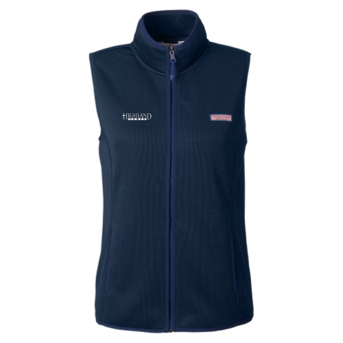 Highland Homes Vineyard Vines Womens Fleece Vest