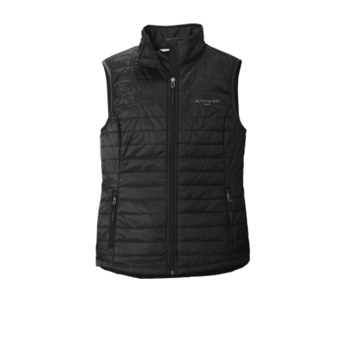 Huntington Homes Ladies Packable Puffy Vest